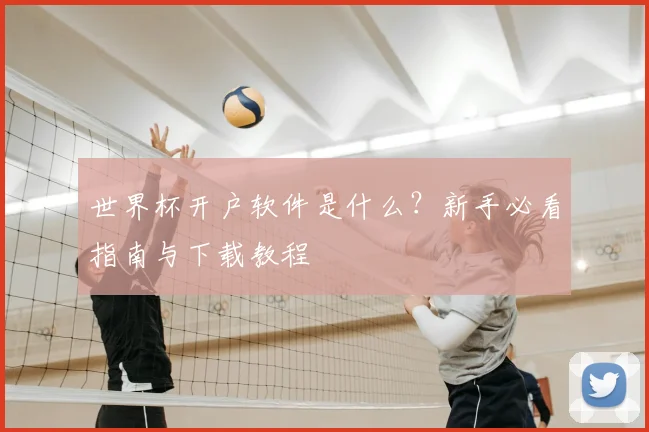世界杯开户软件是什么?新手必看指南与下载教程
